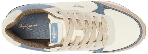 Pepe Jeans W High Runner Sneakers Donna Rosa Nudo 36