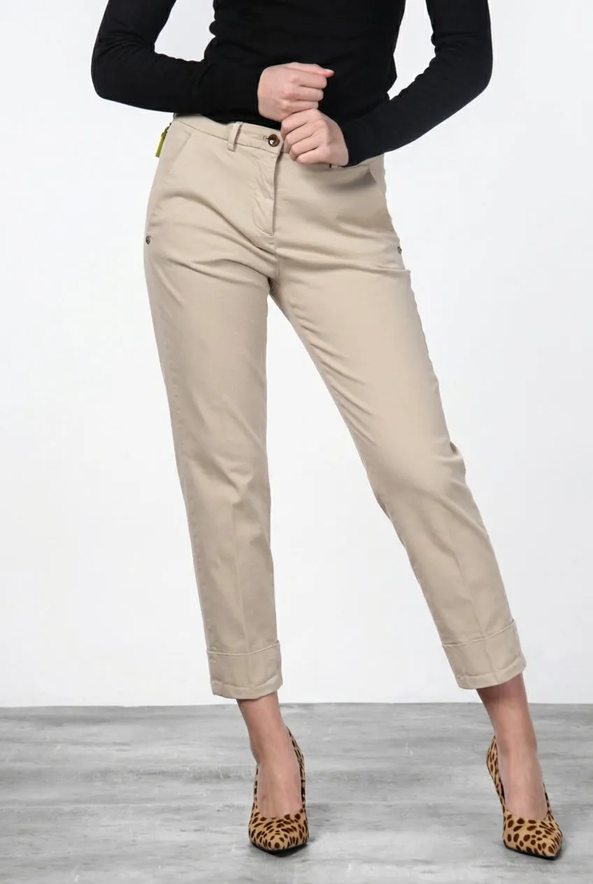 Mason's New York Carrot pantalone chino latte raso carrot