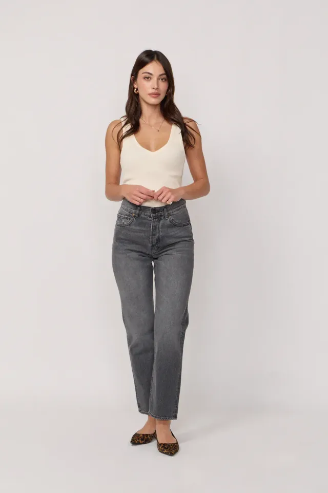 Acquaverde Jay pantalone dritto grigio used