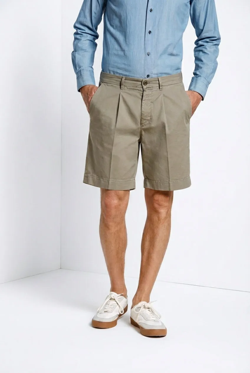 Mason's Pinces bermuda uomo salvia relaxed fit
