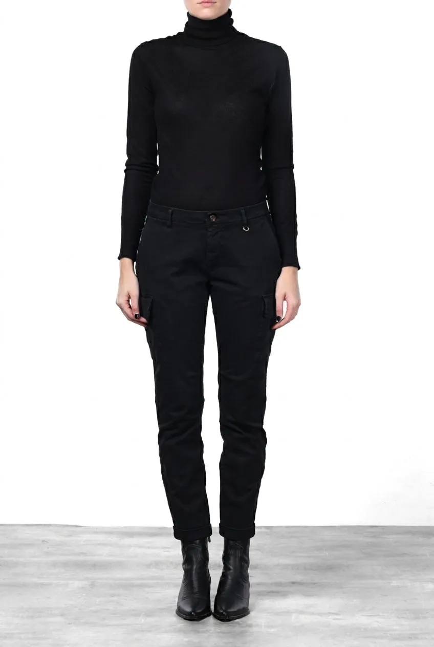 Mason's Chile City cargo donna nero slim raso
