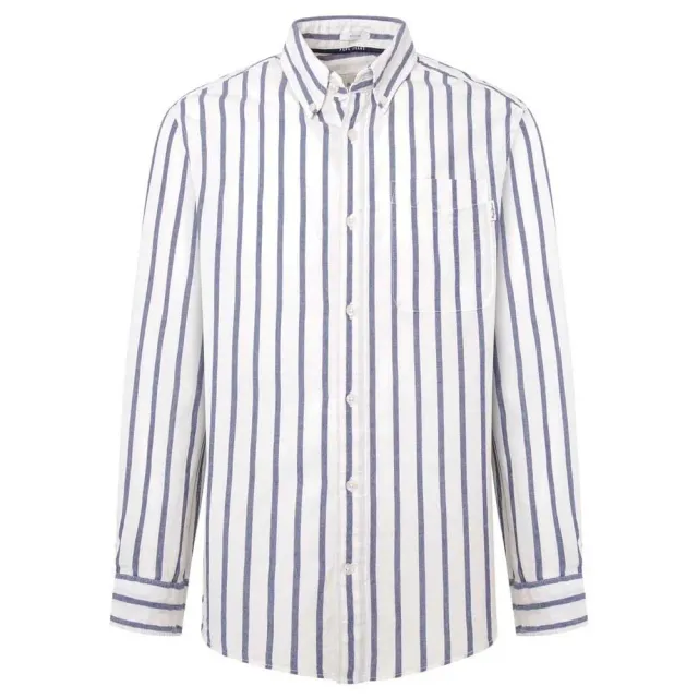 Pepe Jeans Mont camicia lino righe taglia M