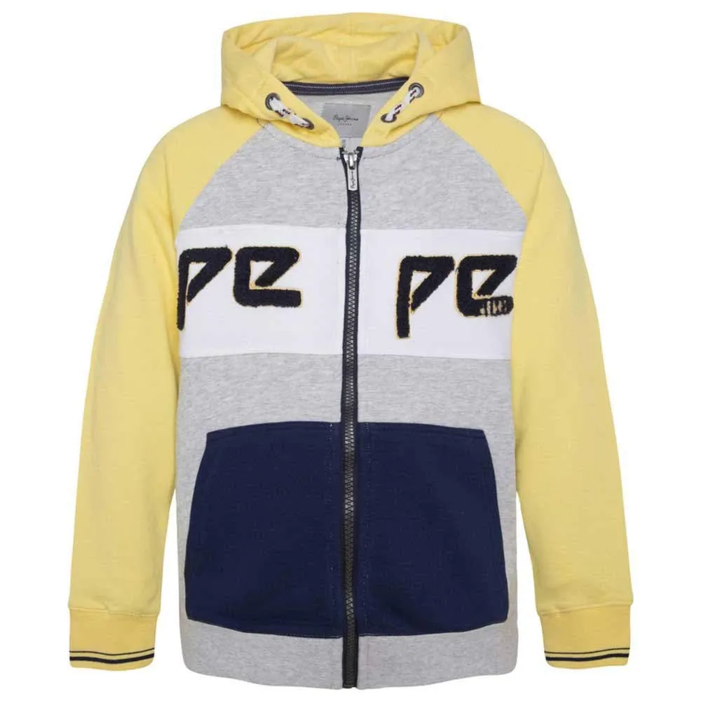 Pepe Jeans Charles felpa bambino navy 14 anni con cappuccio