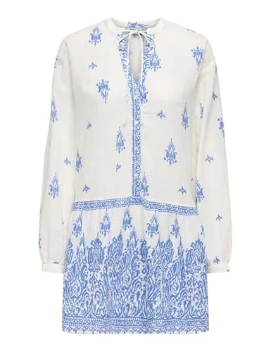 ONLY Onlalma abito estivo donna XL maniche lunghe