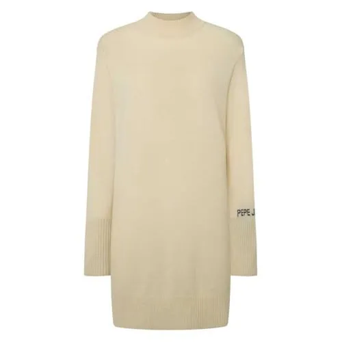 Pepe Jeans Hazel Dress vestito donna M beige