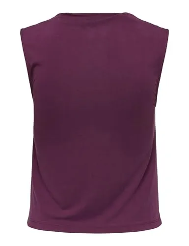 ONLY Onlhannah S/L Waterfall Top Jrs top scollo cascata