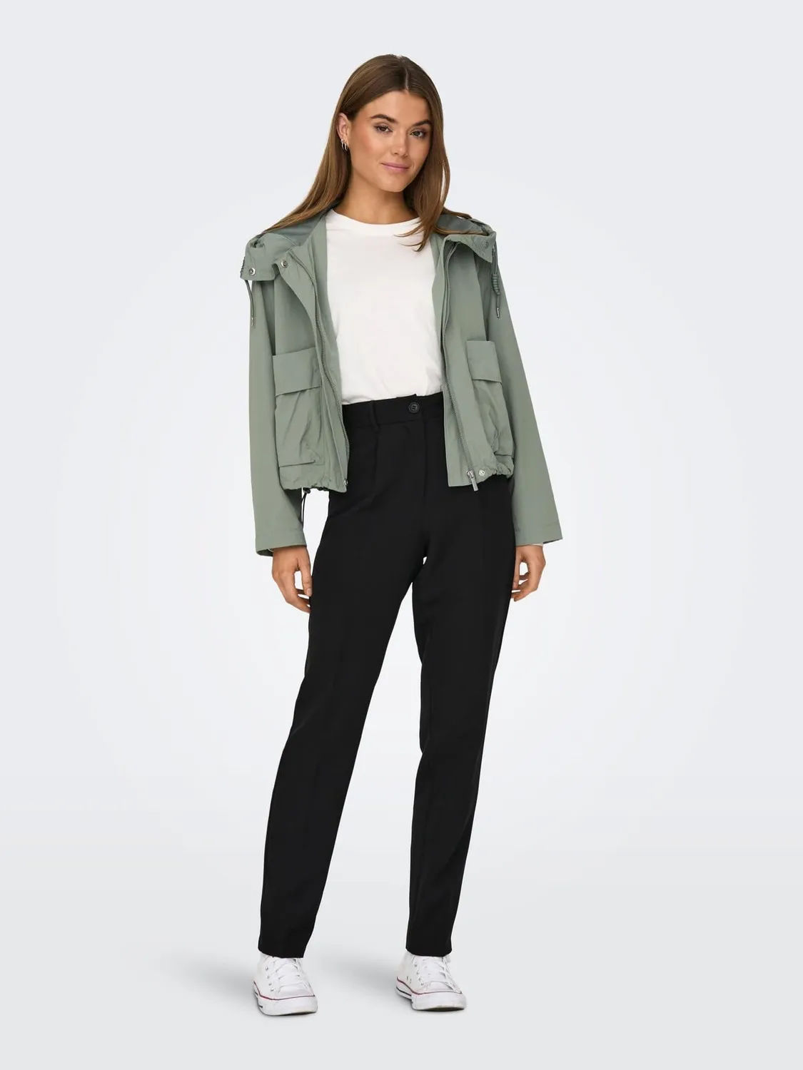 ONLY Onlmamba Cc Otw parka corto donna XL verde