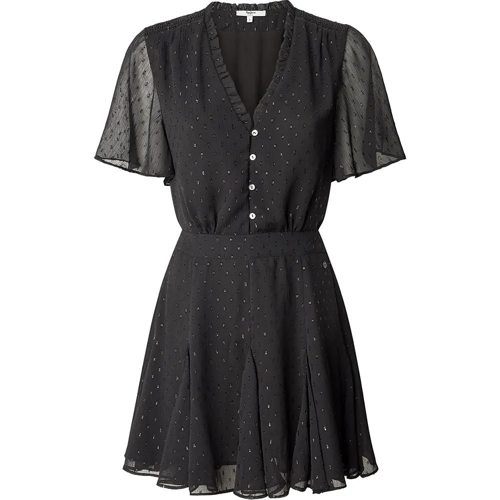 Pepe Jeans Anubi Vestito Donna M Corto Manica Corta