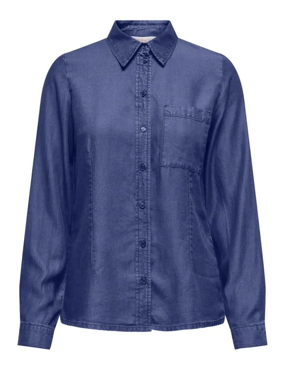 ONLY Onlcharis Life Camicia Aderente Blu L