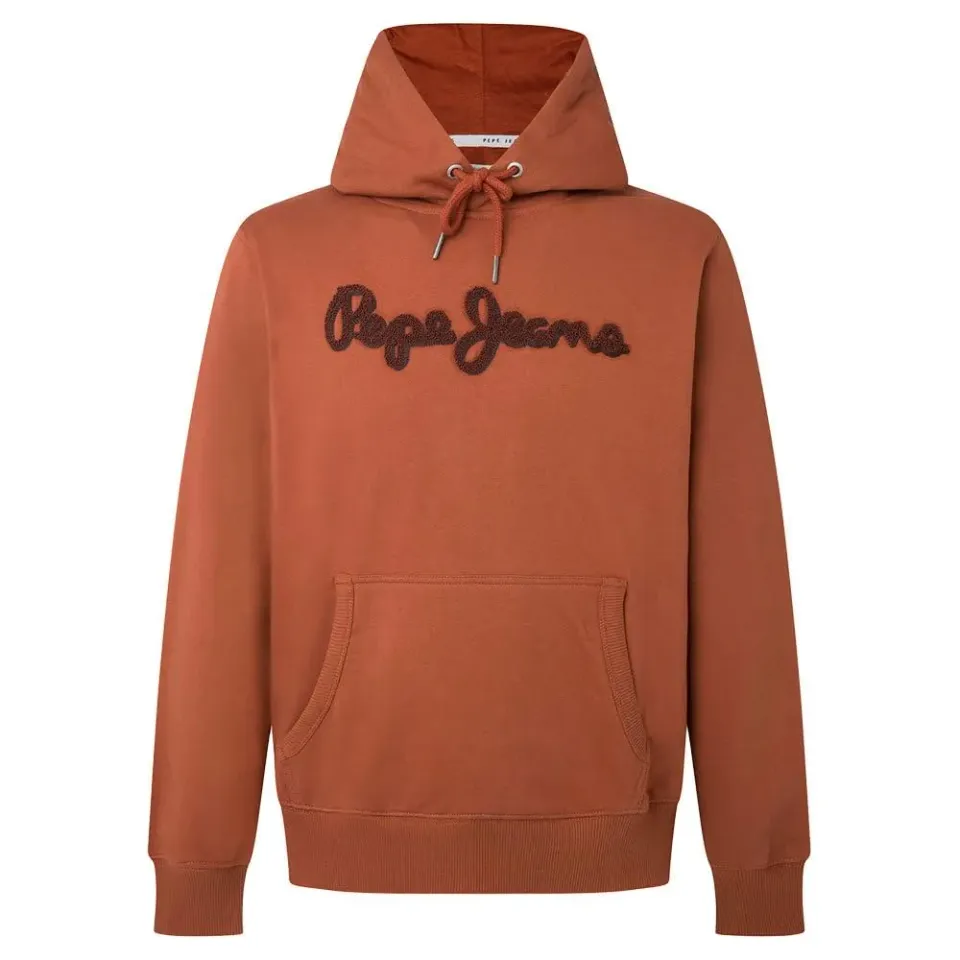 Pepe Jeans Ryan Hoodie felpa uomo logo ricamato