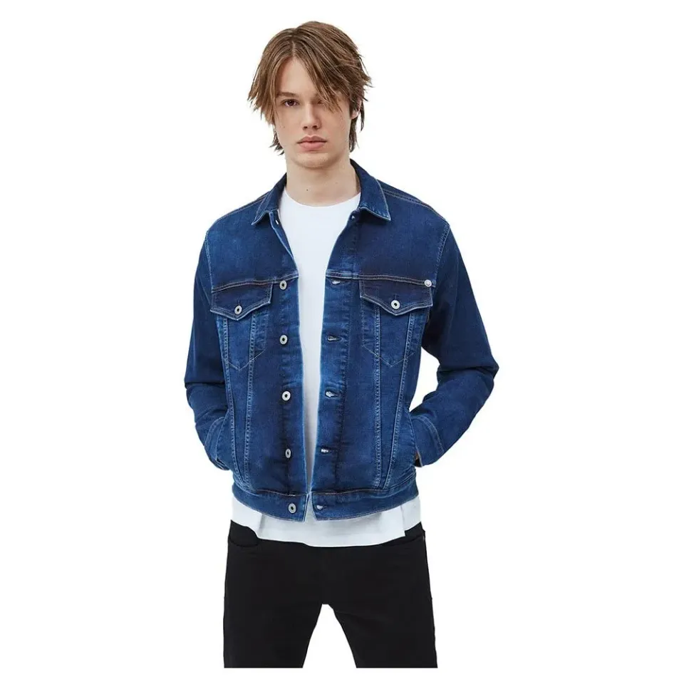 Pepe Jeans Pinner giacca jeans blu Denim-HP2