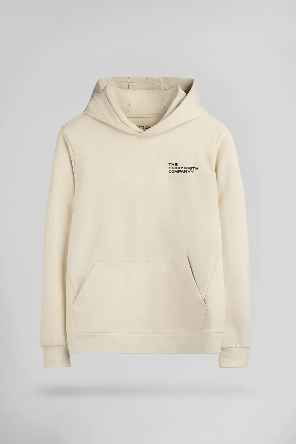 Teddy Smith S-Company Hoody felpa crema ragazzo