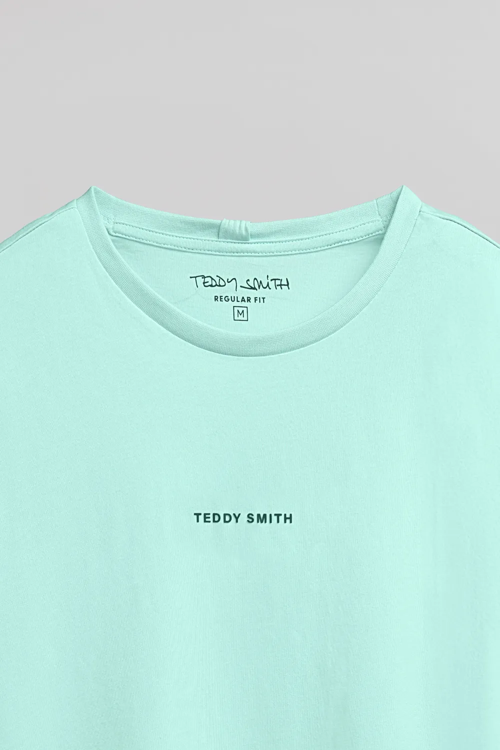 Teddy Smith T-Soy 2 t-shirt uomo verde menta cotone