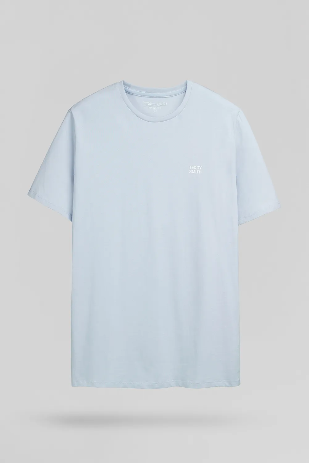 Teddy Smith The Tee 1 t-shirt uomo pastel blue chiné