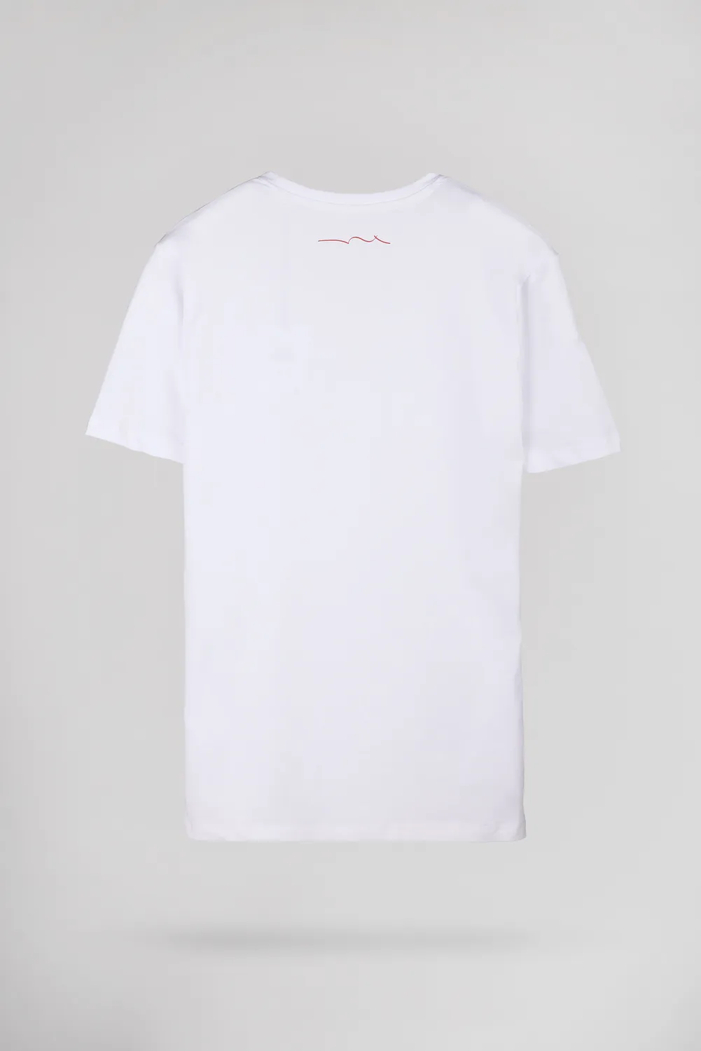 Teddy Smith Tawax 2 MC T-Shirt Scollo V Bianco Cotone