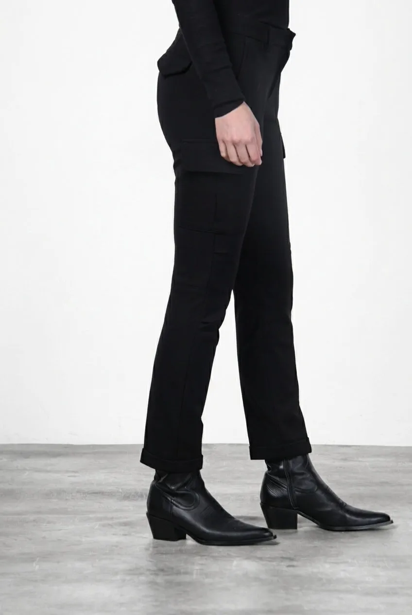 Mason's Chile City cargo donna nero jersey tecnico slim