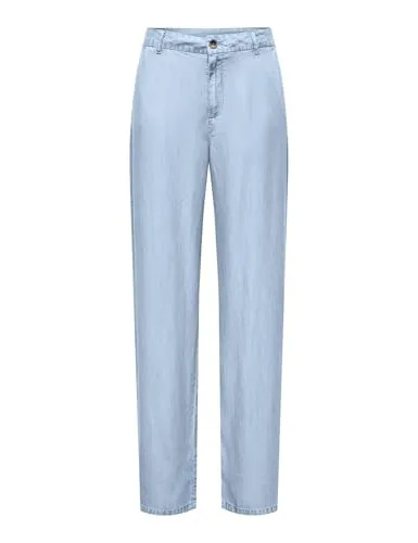 ONLY Onlcharis pantaloni donna dritti vita media