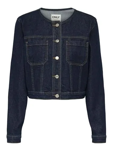 ONLY Onljoana Ls Dnm Jacket Mae giacca jeans donna