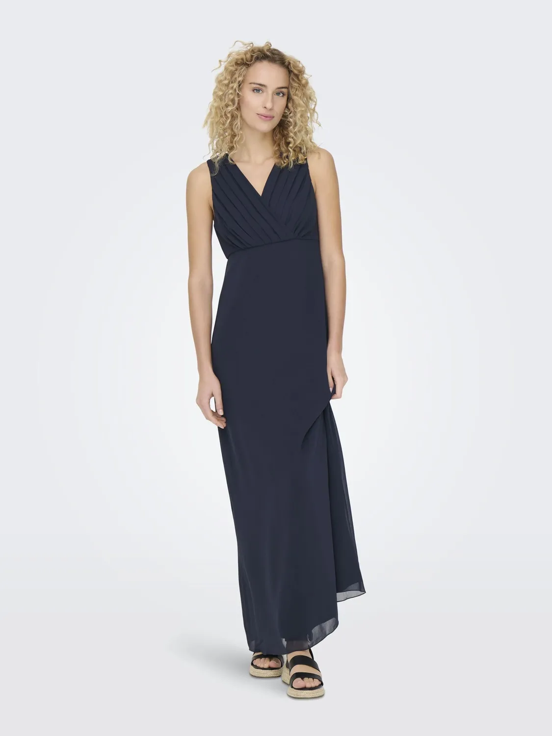 ONLY Onlanna Sisi SL Maxi Abito Donna M Lungo