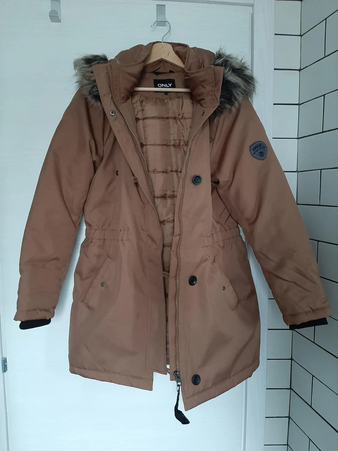 ONLY Onliris Parka giubbotto donna cappuccio pelliccia