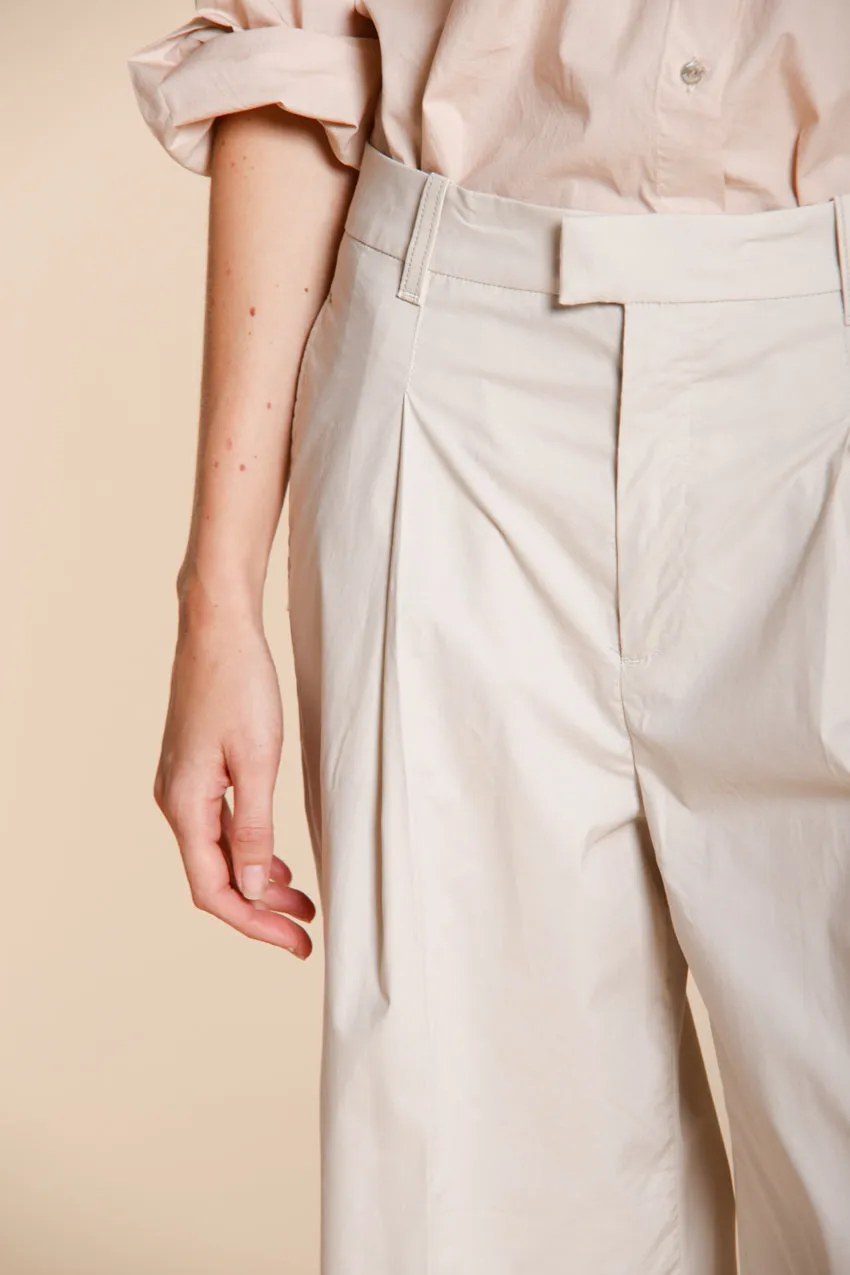 Mason's New York Wide chino donna beige chiaro