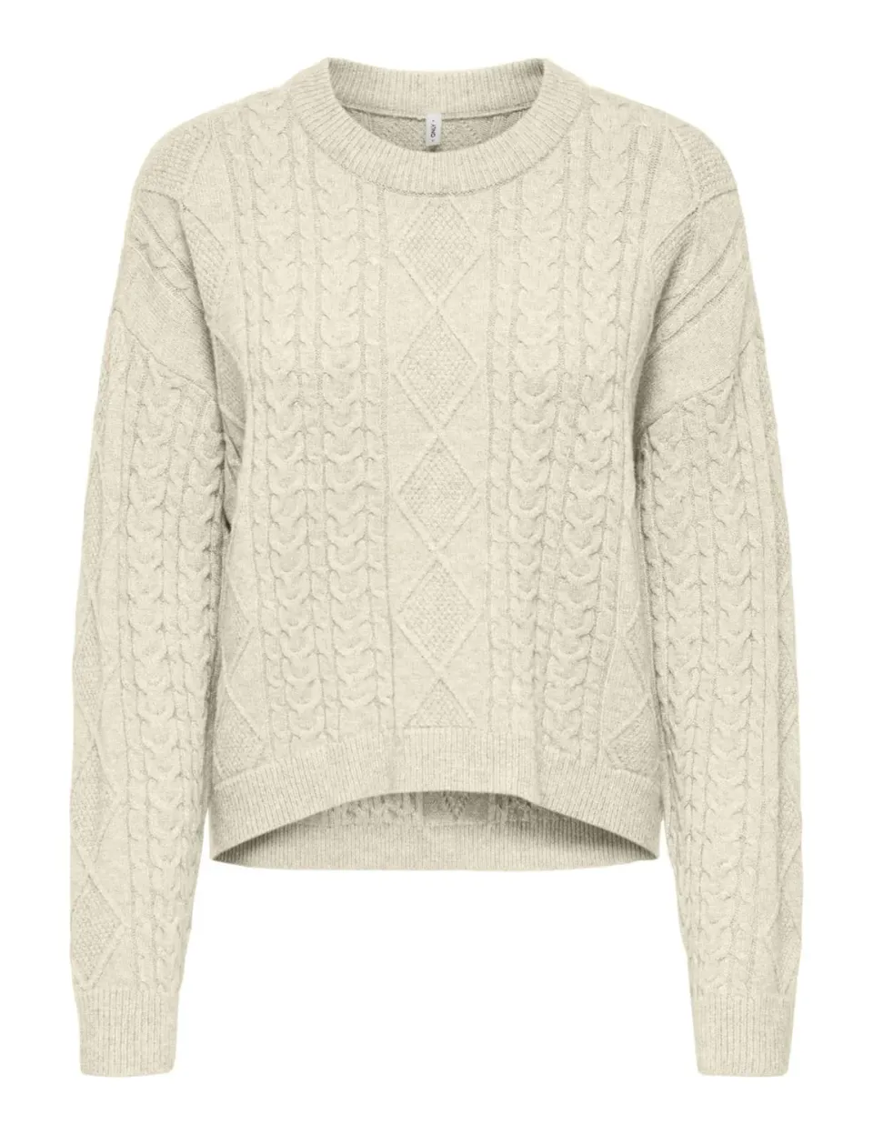 ONLY Onlkatia LS Cable pullover taglia S trecce