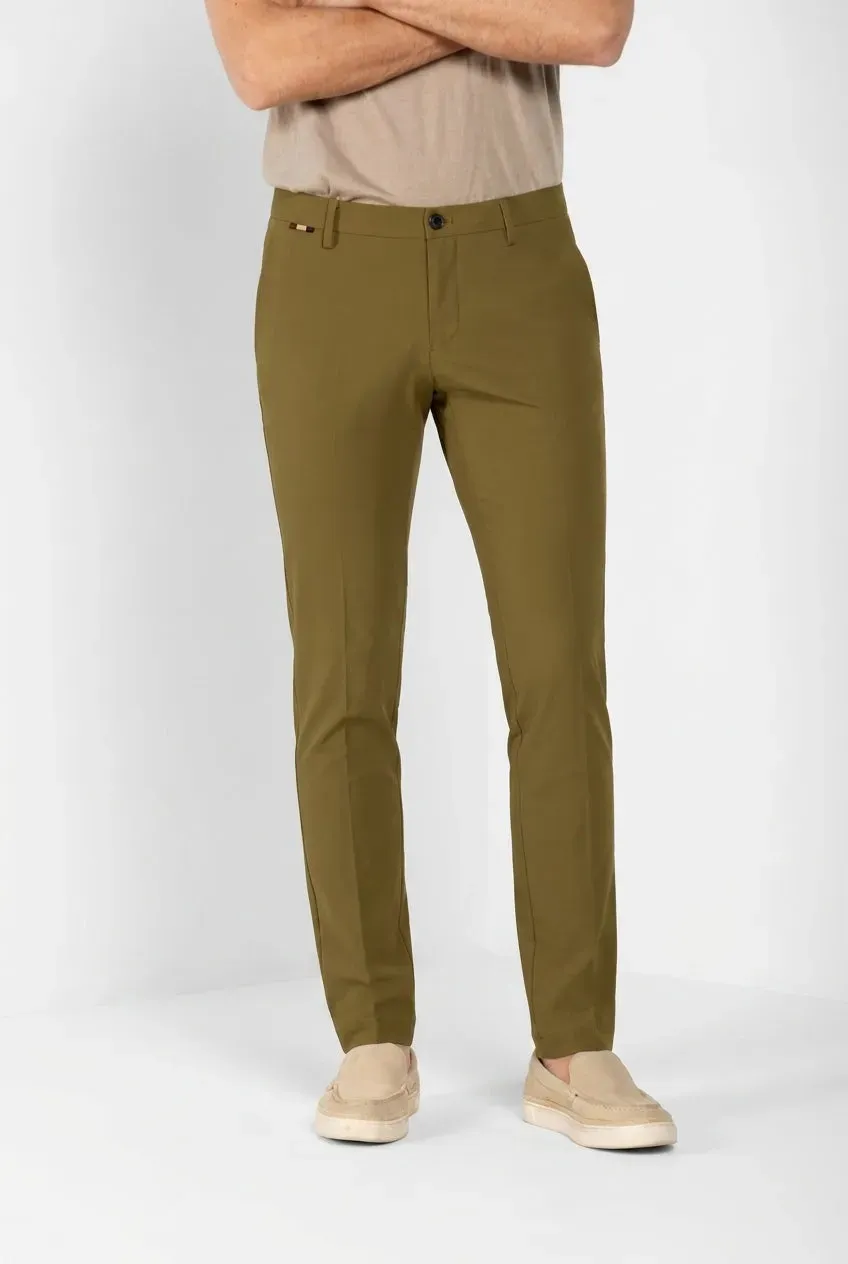 Mason's Milano Dynamic Chino Verde Militare Tecnico