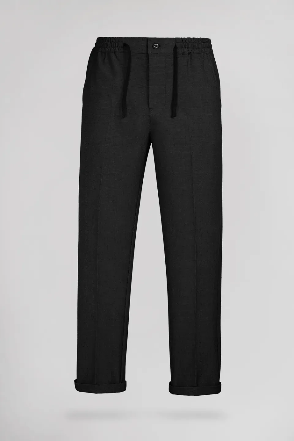 Teddy Smith Pywan 17 Pantalone uomo nero slim elasticizzato