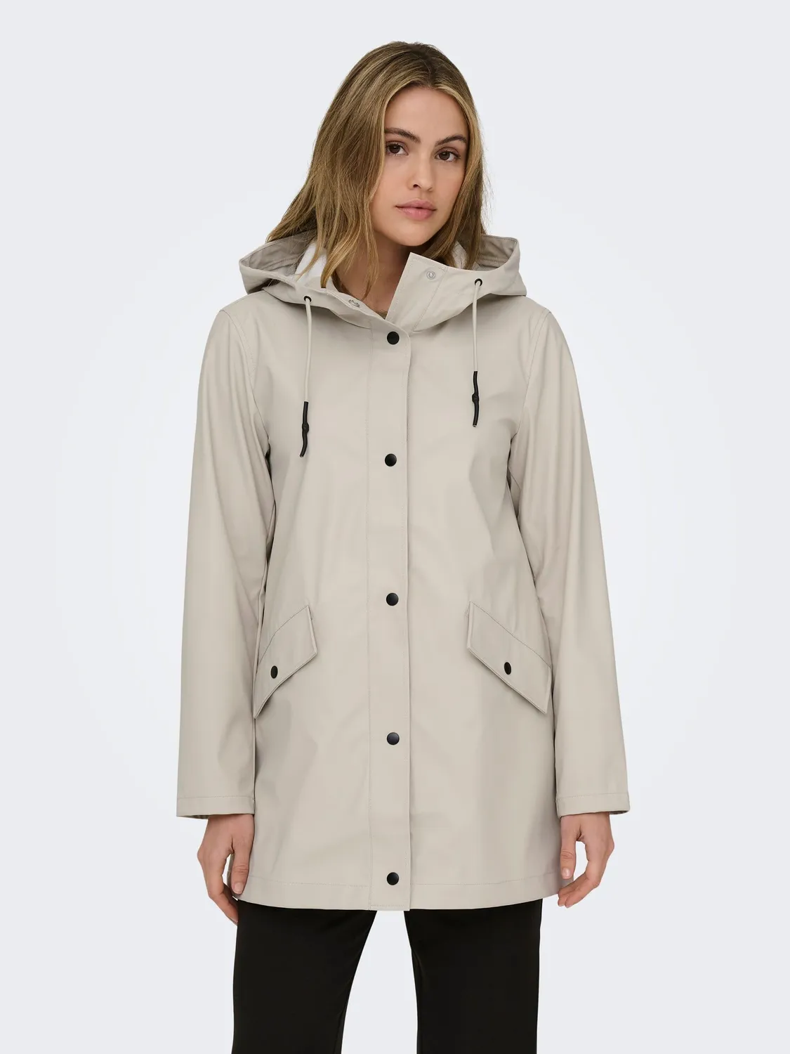 Only Onlelisa raincoat impermeabile donna leggero