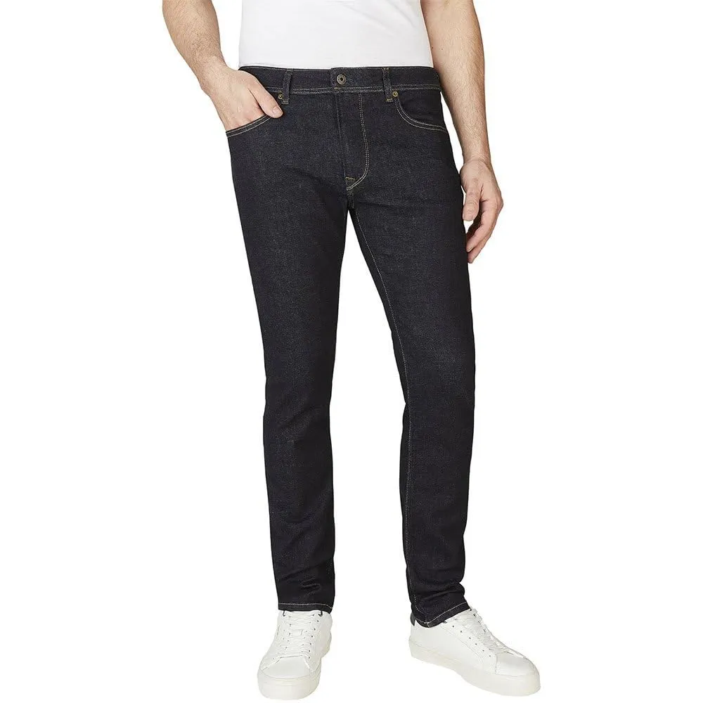 Pepe Jeans jeans uomo 38 blu elasticizzato slim