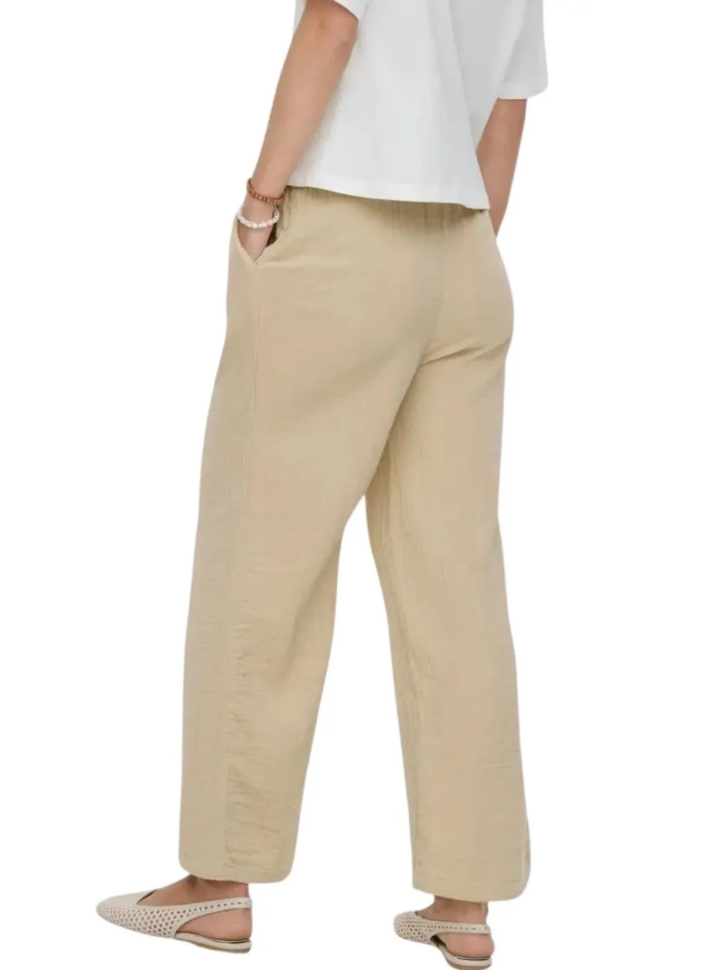 ONLY Onlthyra Life pantaloni lunghi donna neri