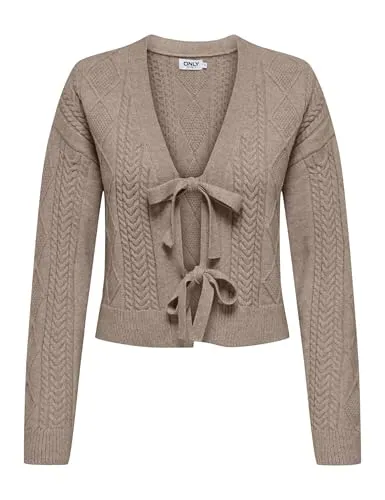 ONLY ONLFia Cardigan Maglia Donna Lavorato