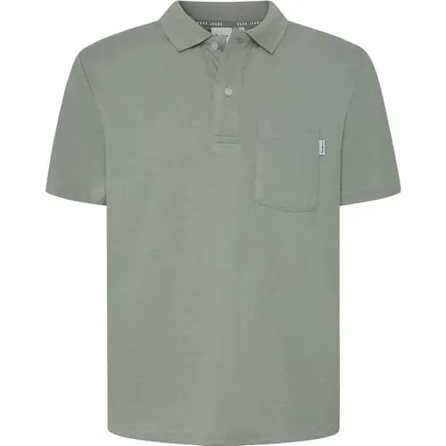 Pepe Jeans Mans polo uomo blu Sea Blue melange