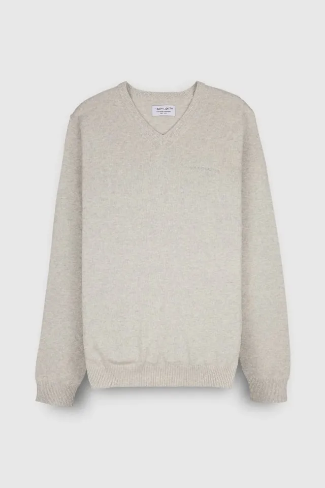 Teddy Smith Pulser 3 pullover uomo avorio maglia