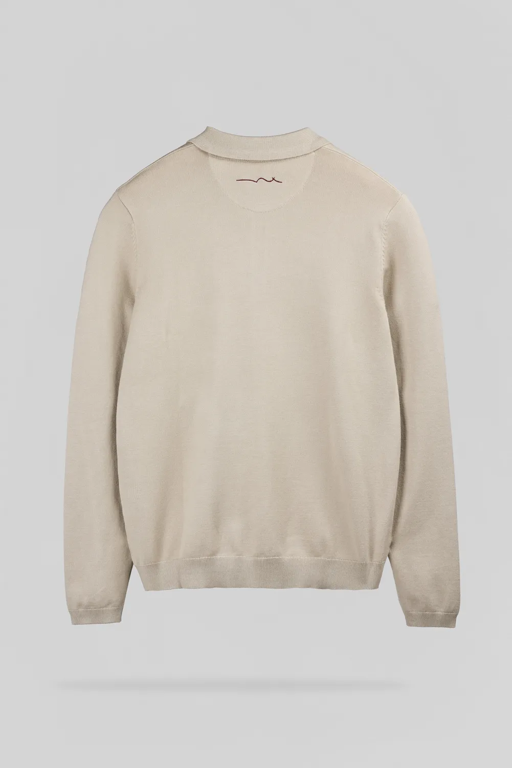 Teddy Smith P-Nitty ML polo uomo beige maniche lunghe