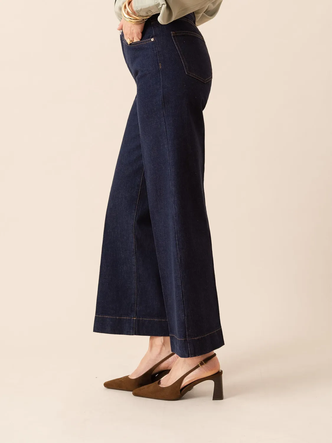 Oraije Vienna jeans wide grezzo regular