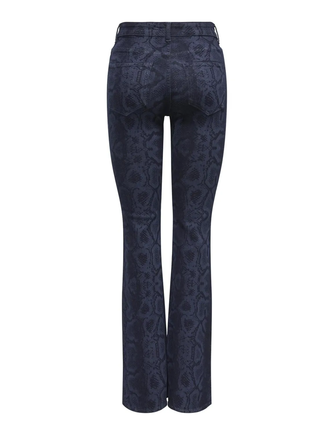 ONLY Onlpython HW Flare Snake jeans M 30L
