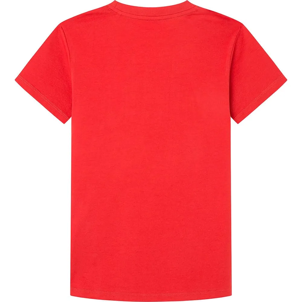 Pepe Jeans Bain t-shirt uomo rossa 100% cotone