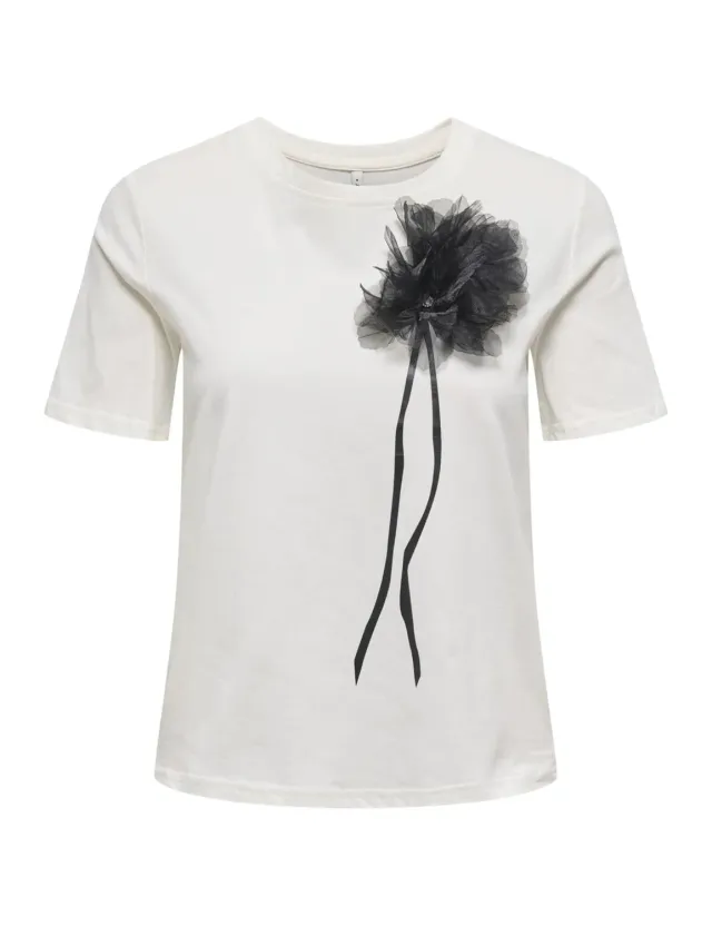 ONLY Onlelma S/S O-Neck Top Box Jrs top M