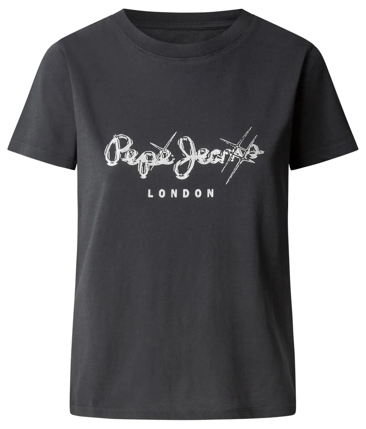 Pepe Jeans Leticia T-Shirt Donna Bianca L Strass