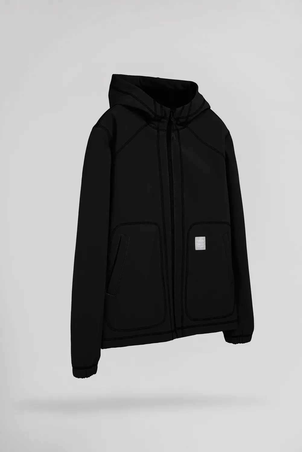 Teddy Smith Brandy giacca softshell bambino nera