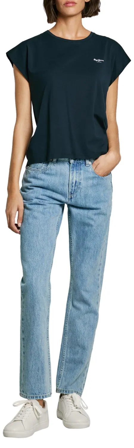 Pepe Jeans Blooma t-shirt donna slim girocollo