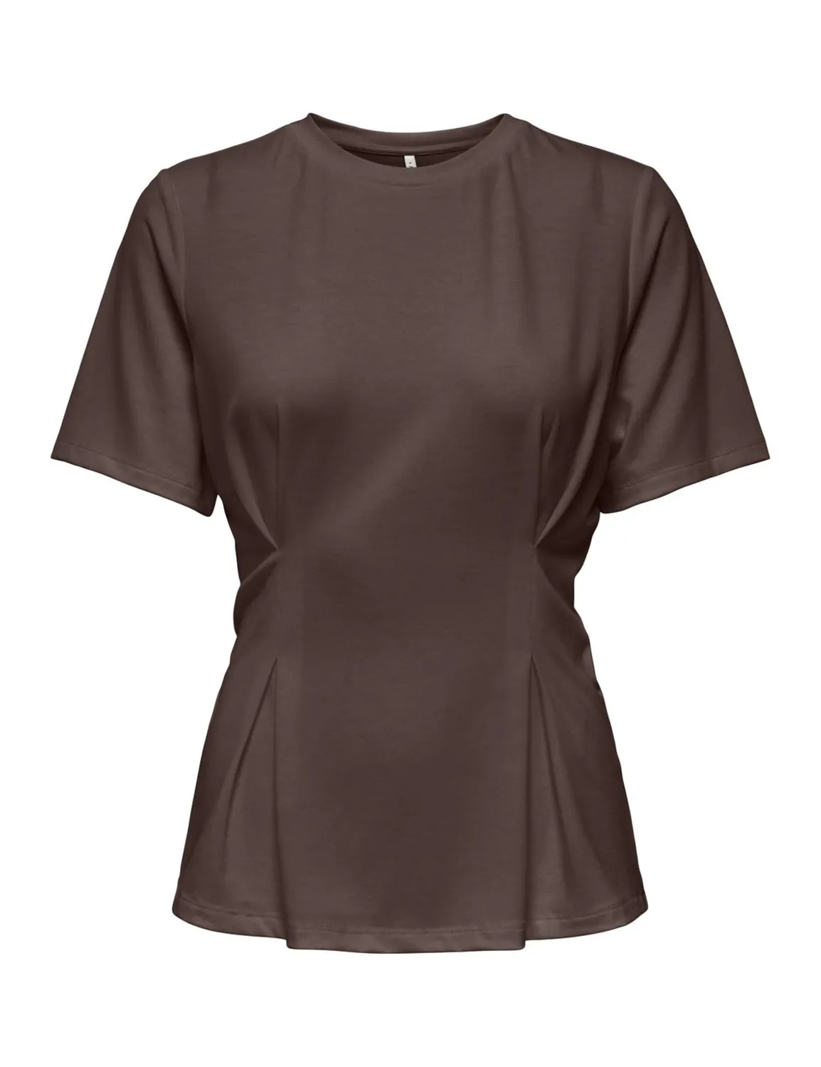 ONLY Onlelena maglietta donna plissettata maniche corte