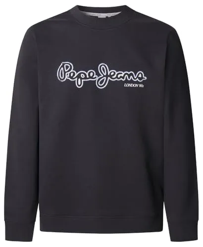 Pepe Jeans Dorian Crew Maglione Uomo Nero