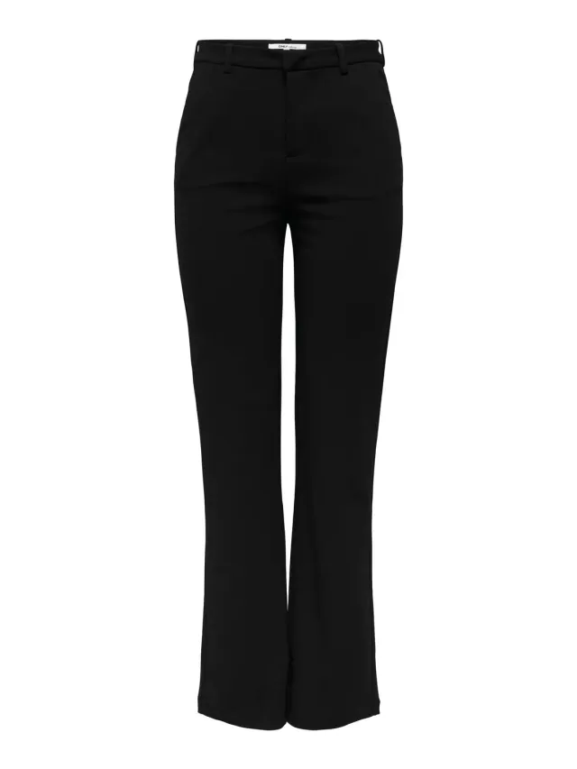 Only Onlraffy-Yo Life Mid pantaloni donna neri L dritti