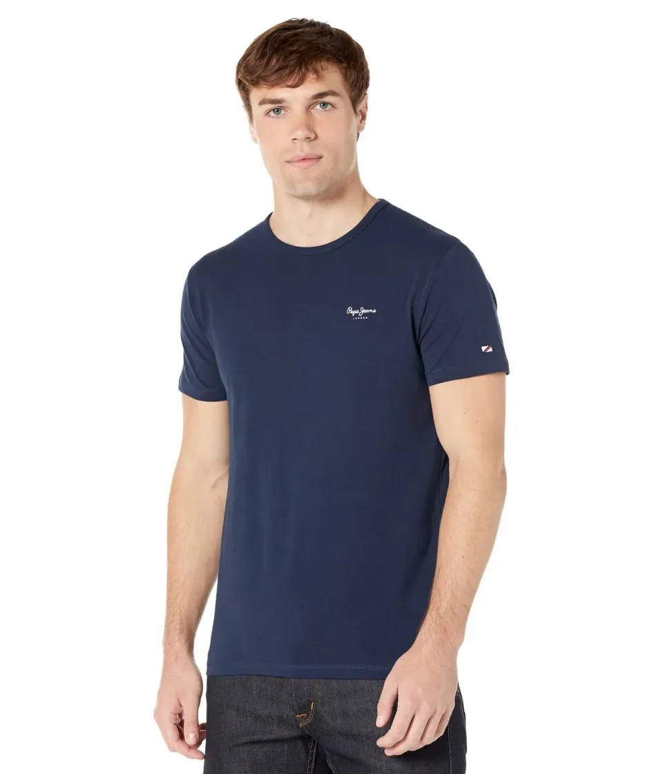 Pepe Jeans PM508212 t-shirt uomo navy taglia L