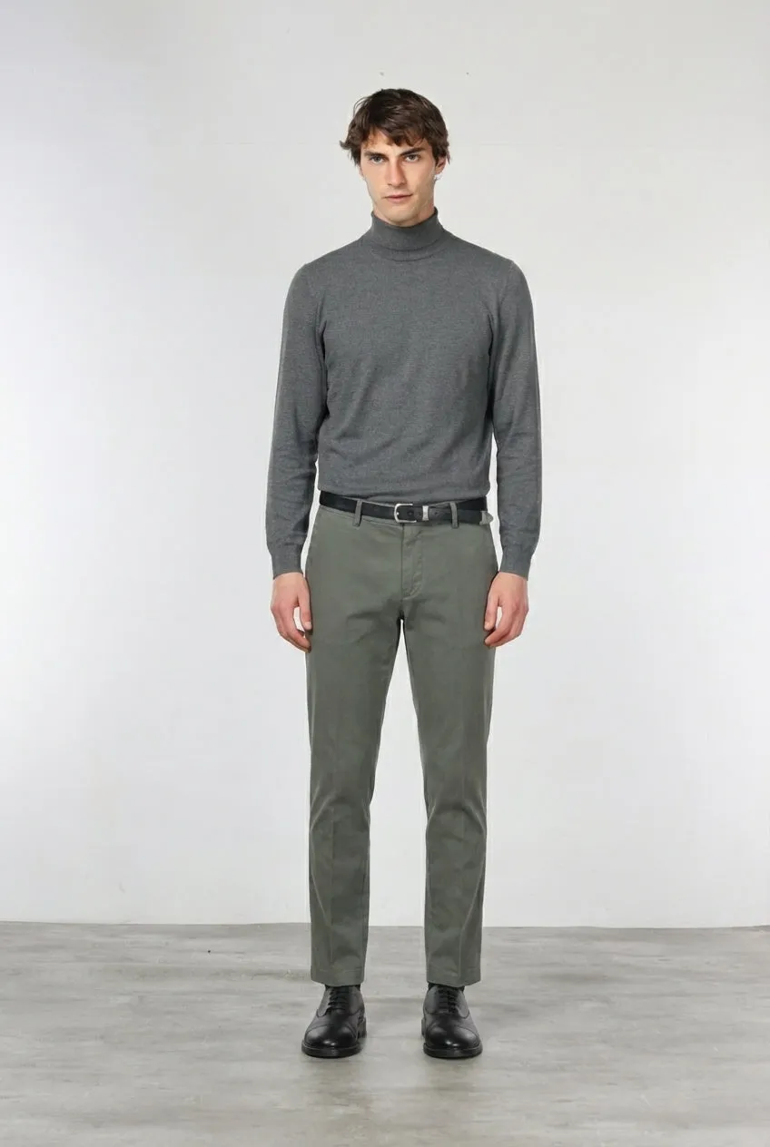 Mason's Milano chino uomo grigio scuro extra slim
