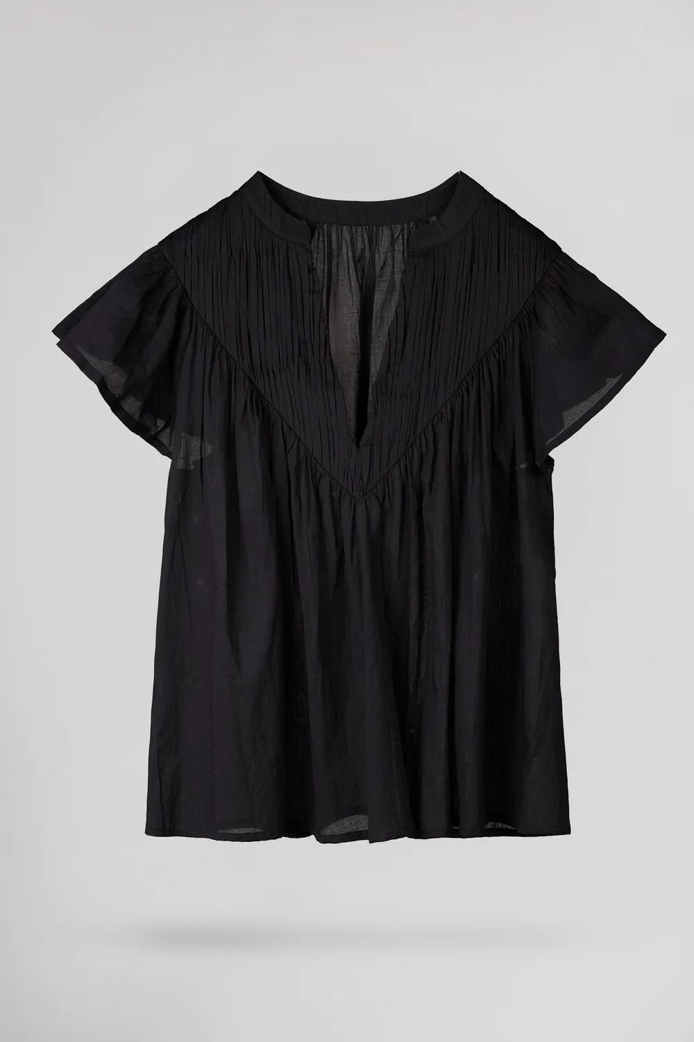 Teddy Smith T-Amanda Top Nero Cotone Donna