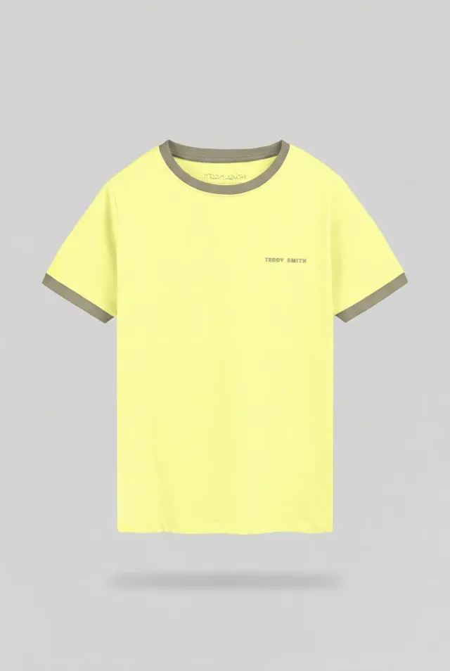 Teddy Smith The-Tee 2 R t-shirt bambino citronnade