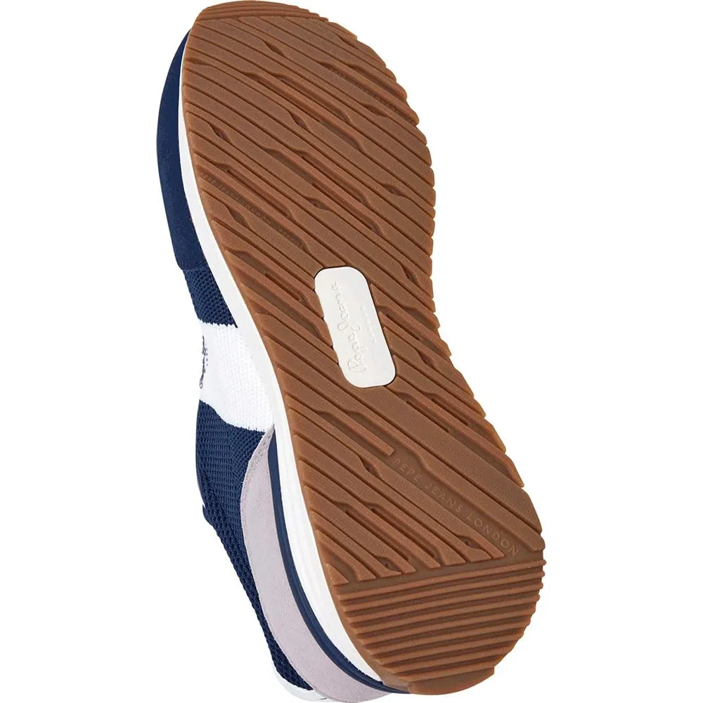 Pepe Jeans Buster Knit Sneakers Uomo Bianche memory foam